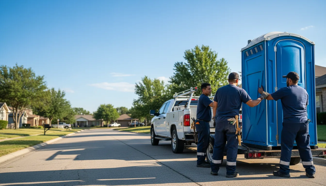 Portable Toilet Rental in Weldon, IL near me
